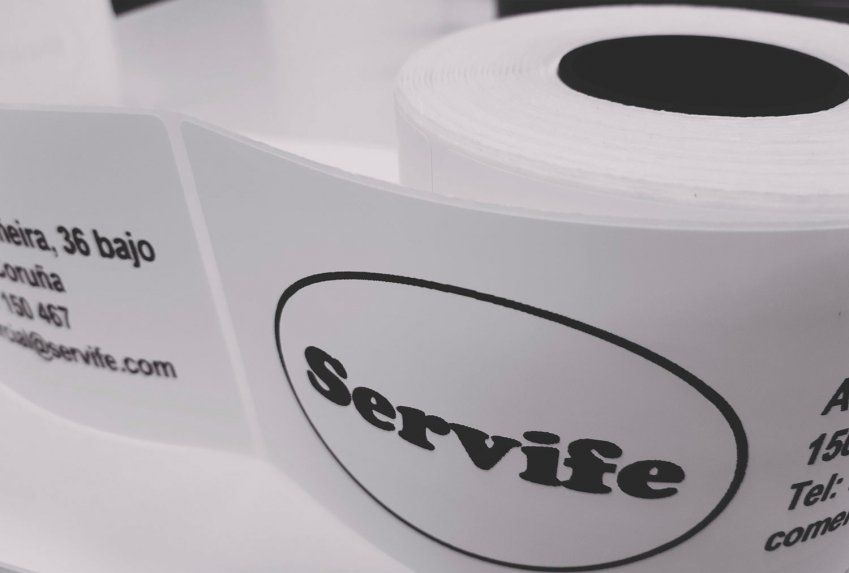 Etiquetas anónimas en La Coruña